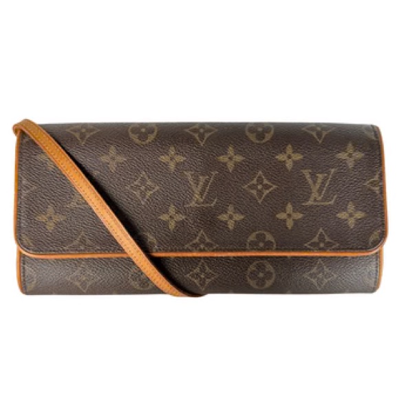 Louis Vuitton Vintage Monogram Pochette Twin Gm